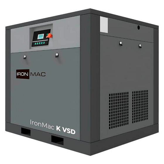 Винтовой компрессор IRONMAC IC 120/8 K VSD