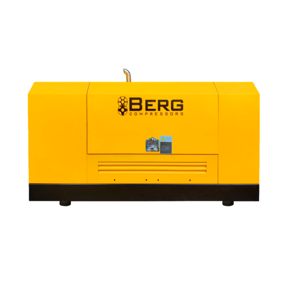 Компрессор дизельный передвижной Berg М-5-8 - 8 бар