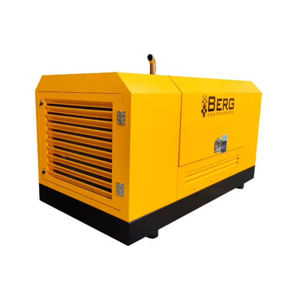 Компрессор дизельный передвижной Berg М-5-8 - 8 бар