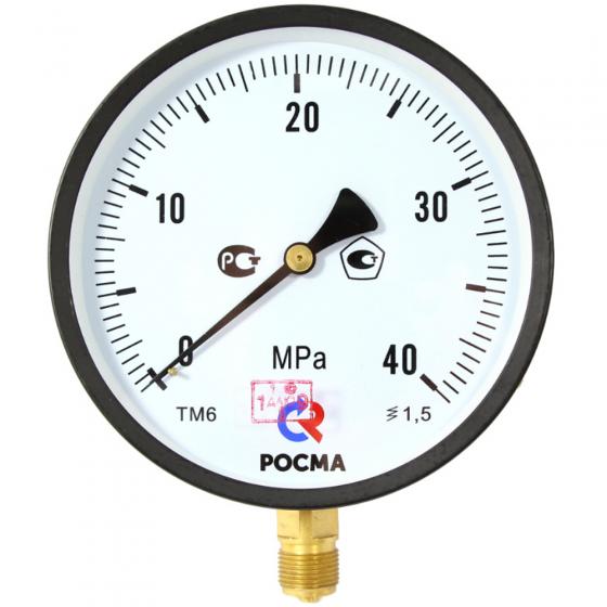 Манометр ТМ-510Р.00(0-40МРа)G1/2.1,5 *