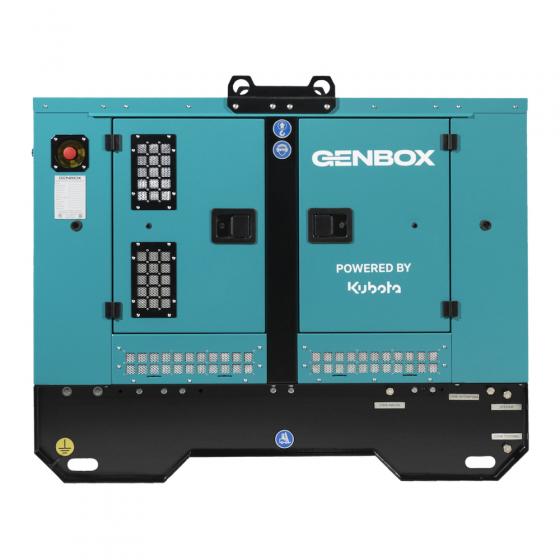 Дизельная электростанция GENBOX KBT11M на раме