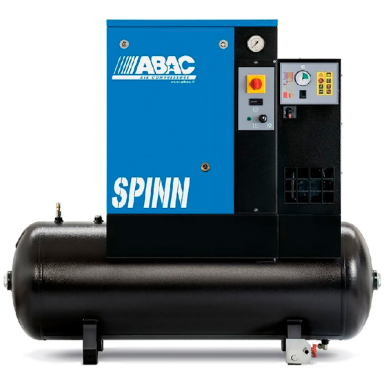 Винтовой компрессор ABAC SPINN 5,5XE TM500 - 10 бар с осушителем