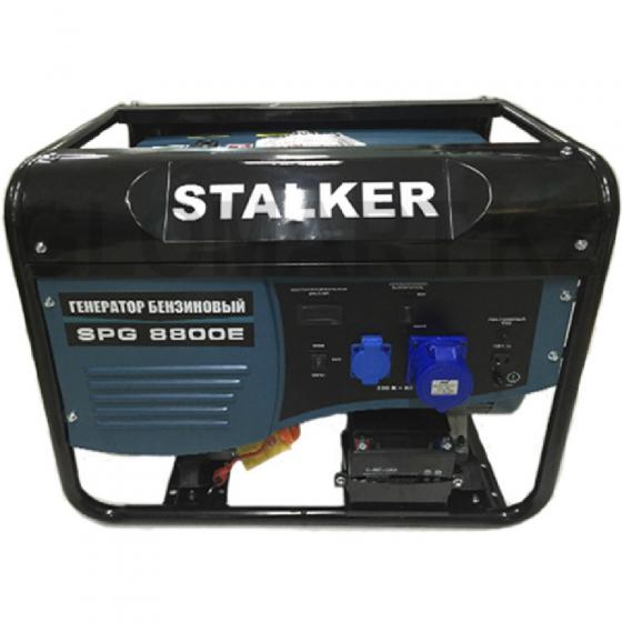 Бензиновый генератор Stalker SPG 8800 E