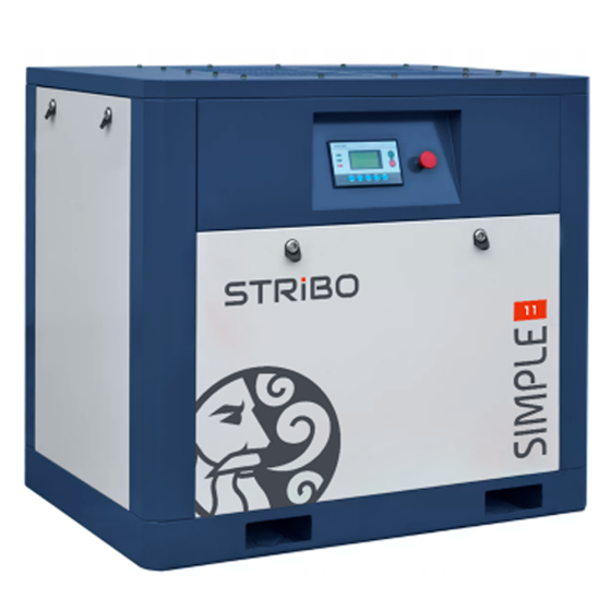Винтовой компрессор STRIBO Simple 11 - 15 бар