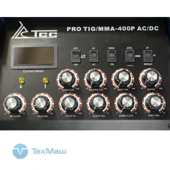 Аппарат TIG сварки алюминия TSS PRO TIG/MMA-400P AC/DC