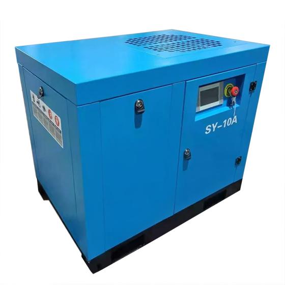 Винтовой компрессор SAYI SY-10A (8 бар, 1100 л/мин, 7,5 кВт, IP54)