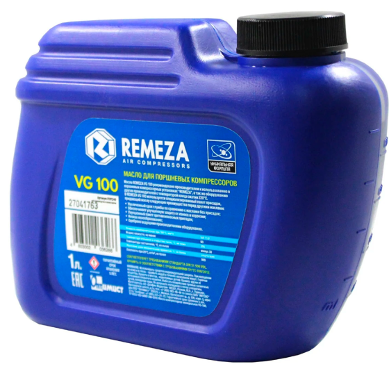 Масло компрессорное REMEZA VG 100 (1л)