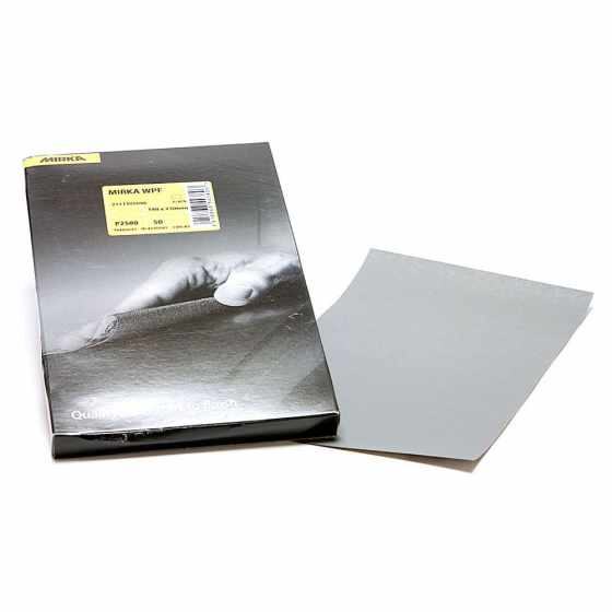 Водостойкая шлифовальная бумага MIRKA WPF 140X230ММ P1500